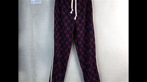 how to spot fake gucci sweatpants|Gucci tracksuit fake logo.